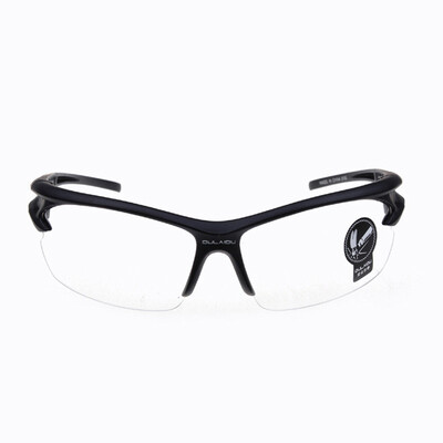 

Black Glasses Frames White Lens Windproof Dust-proof Explosion-proof Anti-UV Outdoor Cycling Electromobile Motorcycle Mans Sungla