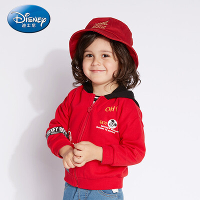 

Disney Disney self-employed childrens clothing boys childrens knitted fashion hooded jacket 2019 spring&summer new DA916579E02 Dahong 120