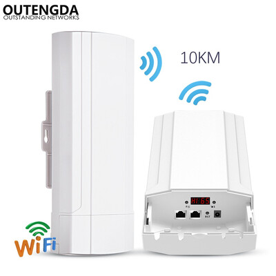 

900Mbps 5G Outdoor CPE Router PTP 10KM Range Wi-fi Access Point WDS Wireless Wifi Bridge Extender Wifi Repeater For IP Camera