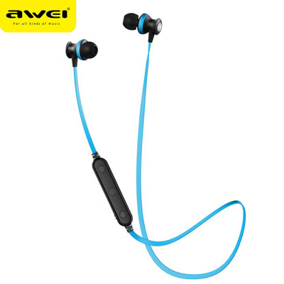 

New Awei B980BL magnetic in ear v42 bleutooth earphones wireless headphones with control cable 16g standby 200 hours for sports