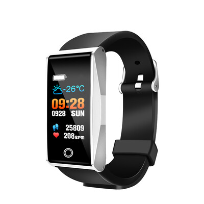 

096" Colorful Display Multi-functional Smart Bracelet Touch Screen BT40 Smartwatch Wristband Watch Supports Heart RateBlood Pre