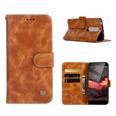 

MOONCASE Nokia 51 Premium Vintage Leather Case - Yellow