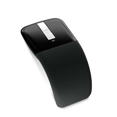 

Poratble Optical Arc Touched Wireless Mouse Silent USB Charging Gaming Folding With USB Receiver