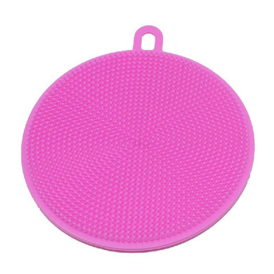 

Multi-purpose Safe Silicone Brush Cleaning Mat Pads Heat-Resistant Dish Washing Brush Cleaner Scrubber Kitchen Supplies