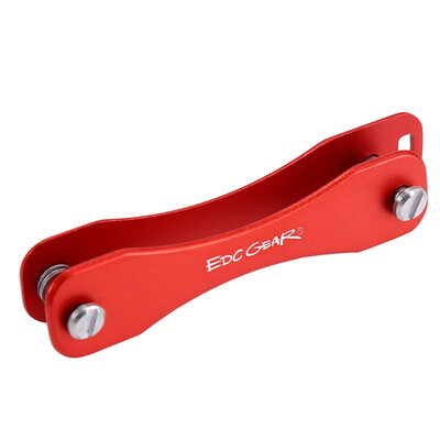 

EDC GEAR Portable Hard Oxide Aviation Aluminum Key Organiser Holder Outdoor EDC Tool