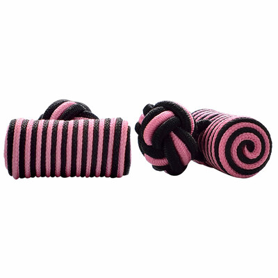

Yoursfs Square Silk Knot Cufflinks Silk Cufflinks for Men Knot Cufflinks Giftbox Included