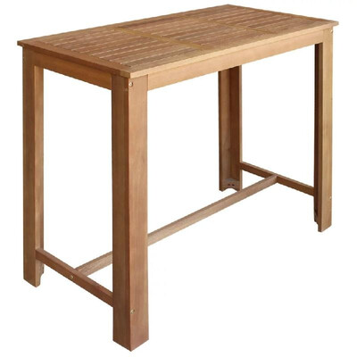 

Bar Table 472"x236"x413" Solid Acacia Wood
