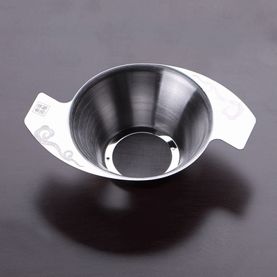 

Stainless Steel Double Layer Extra Fine Mesh Tea Strainer for Loose Leaf Tea