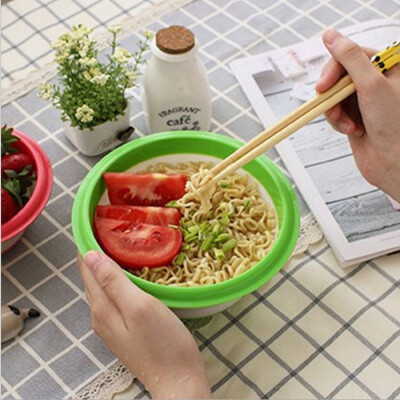 

3PCS SUMSHUN Collapsible Sealed Storage Bowls for Traveling