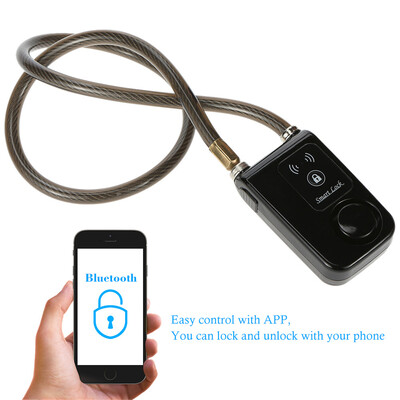 

Super Intelligent Smart Waterproof Bluetooth Lock Chain Smart Latest Anti Theft Alarm Keyless Phone APP Control Lock Access