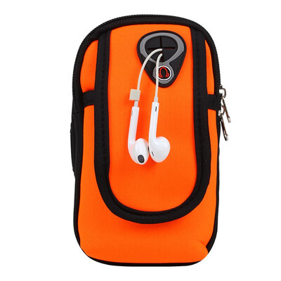 

Sport Armband Running Flip Bag Case for iPhone Samsung Universal Smartphone Mobile Phone Earphone Holes Keys Arm Bags Pouch