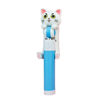 

Wire-controlled selfie stick mini cartoon mobile phone selfie stick