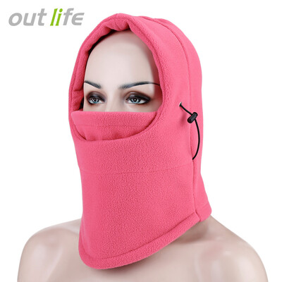

Outlife Outdoor Winter Windproof Double-layer Fleece Head Mask Hat
