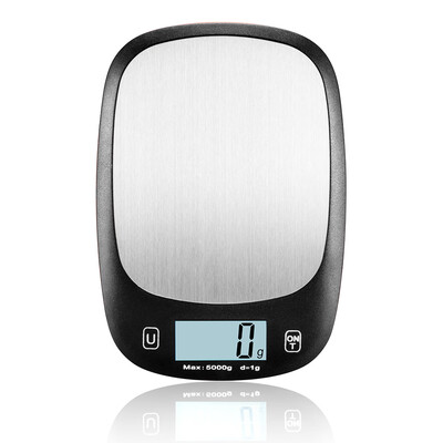 

Food Electronic Kitchen Scale Stainless Steel Measure Tool