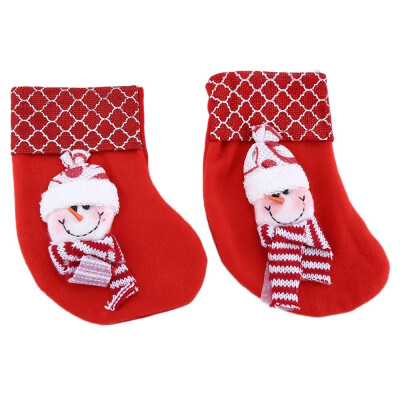 

20pcs Christmas Stocking Decoration Hanging Gift Bag