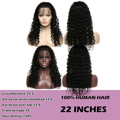 

360 lace frontal wigs Human Hair Loose Wave Frontal Wigs with Baby Hair Remy Human for Black Women with 130 Density Pre Plucked