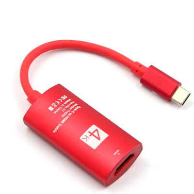 

Converter adapter cable USB-C type-c to HDMI 4K2K UHD macbook for samsung galaxy s8 note 8