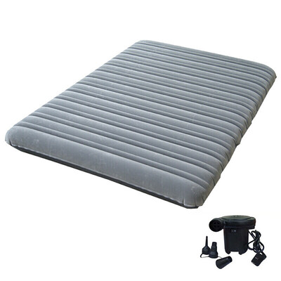 

Bestway double air mattress new air bed portable inflatable cushion tent mat outdoor moisture mat gift electric pump storage bag 14584