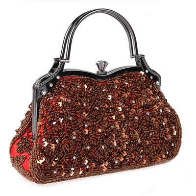 

Elegant Evening Handbags for Ladies Beaded Women Shoudler Bag for Party Women Evening Purse Handbags for Wedding Ball