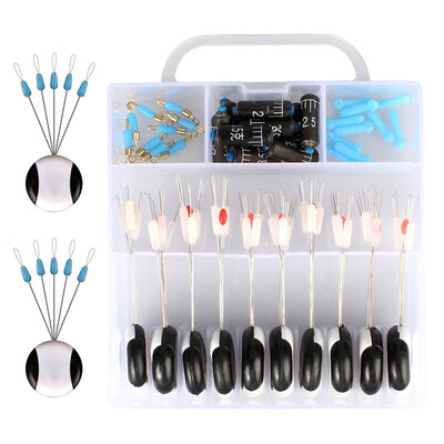

Two-element competitive fishing combination fishing gear gadgets silicone space bean silicone drift seat kedu fast lead wire clip set S suitable wire diameter 10-20 ECY1003