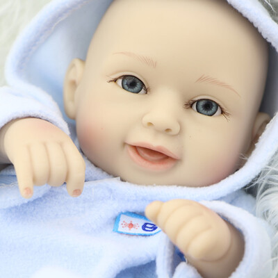 

Fashion 23 57 cm Reborn Baby Doll Full Body Silicone Realistic Princess Baby Doll Toy DIY Curly Hair Kid Birthday Xmas Gifts
