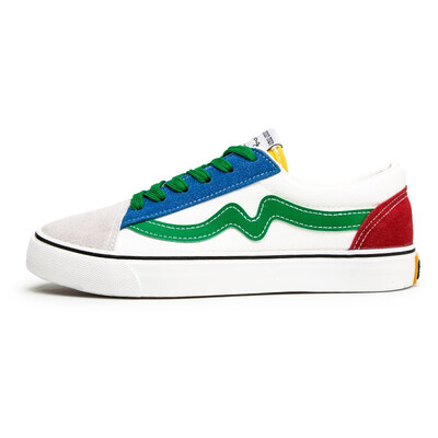 

Canvas shoes summer 2018 new Korean white shoes tide mens wild flat bottom shoes