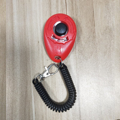 

Universal Remote Portable Animal Dog Button Clicker Sound Trainer Pet Training Tool Control Wrist Band Accessory New Arrival