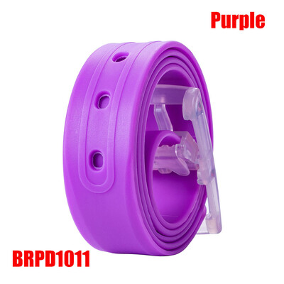 

New Design Leisure Silicone Belt Candy Colors Pin Buckle Belt