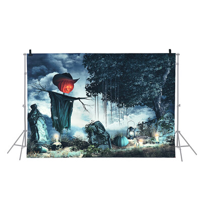 

69 5ft21 15m Halloween Backdrop Photography Background Decoration Pumpkin Pattern for DSLR Camera Photo Studio