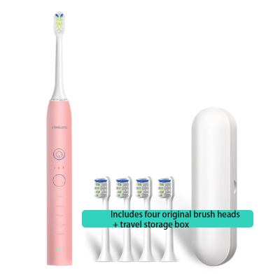 

Sonic electric toothbrush ZR505 Popular style soft hair brush head Inductive charging with USB Travel essential safe waterproof