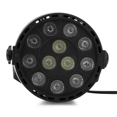 

12 LEDs RGBW Color Mixing Par Lamp 8CH Voice Activated Stage Light