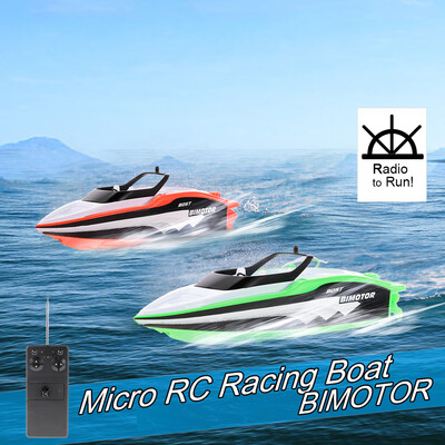 

Create Toys 3392M Portable Micro RC Racing Boat Remote Control Speedboat Boy Gift Kid Toy