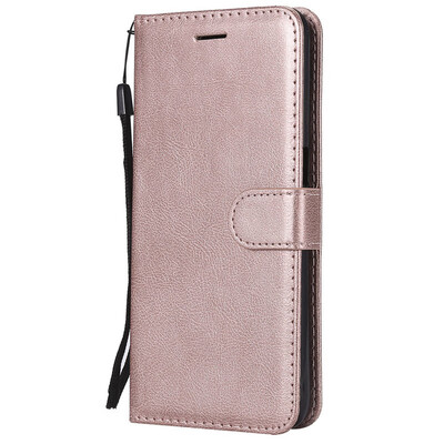 

Luxury Simple Solid Color Case For OPPO R17 F9 F7 F5 A75S A75 A73 Card Slot Lanyard Phone Cover New Arrival Fundas P06G
