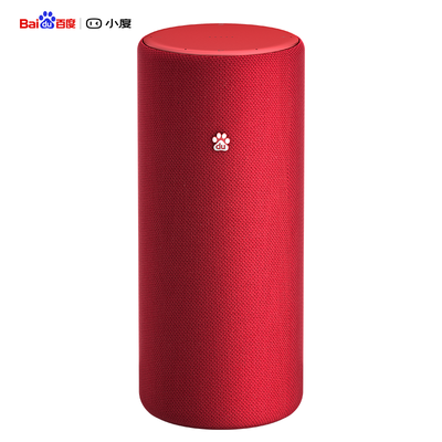 

Small intelligent speaker Pro Baidus artificial intelligence hardware wifiBluetooth speaker massive resources childrens mode AI sound China red external power supply