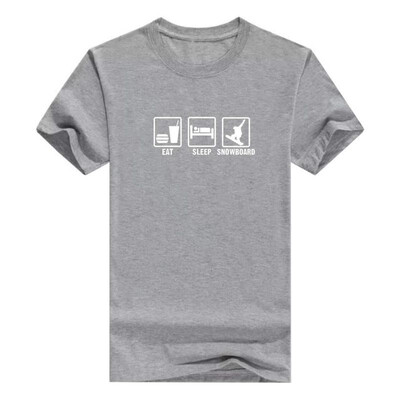 

Eat Sleep Snowboard Mens t-Shirt