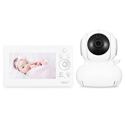 

720P HD 5 inch Two-way Audio Sound Temperature Alarm Baby Monitor LCD Screen