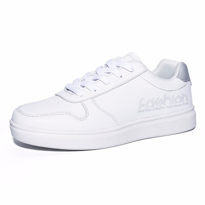 

Girls spring flat low cut skateboard shoes leather waterproof students wild casual shoes sneakers