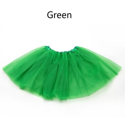 

2018 New Fashion 12 Colors Baby Girl Child Baby Three-layer Mesh Dance Skirt Ballet Dress Puffy Skirt