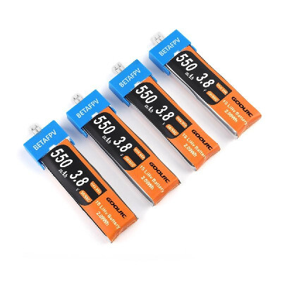 

4PCS GoolRC 38V 550mAh 30C Lipo Upgrade Battery for FPV RC Racing Drone