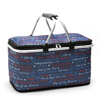 

Lixada 29L Foldable Insulated Bag Cooler Lunch Tote Thermal Bento Bag Outdoor Camping BBQ Picnic Food Freshness Cooler Grocery Bag