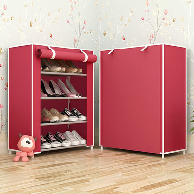 

58 layer DIY Large Capacity Shoe Rack non-woven Standing Storage Rack Prevent Dust Shoe Organizer Shoes Cabinet Home Furniture