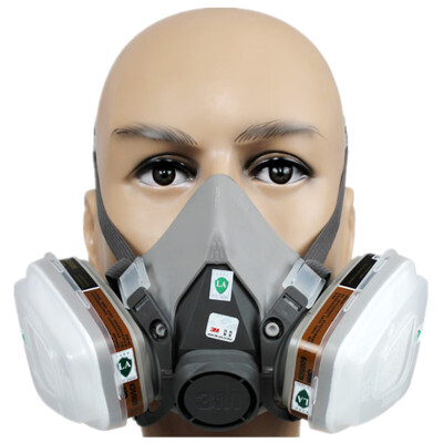 

3M 6200 6005cn gas mask anti-organic vapor anti-formaldehyde mask spray paint decoration odor mask seven-piece