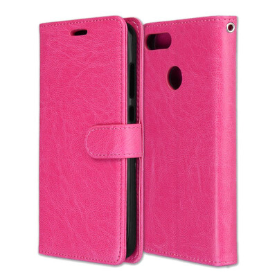 

MOONCASE Huawei Glory 9 Lite 3 Card Photo Frame Leather Case - Rose Red