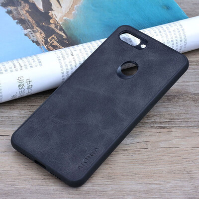 

for Xiaomi Mi 8 Lite case Luxury Vintage leather cover phone case for xiaomi mi 8 lite funda coque capa Business Vintage hoesje