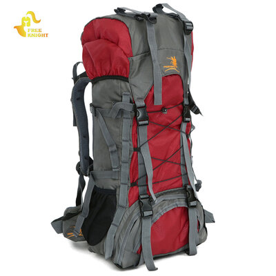 

Free Knight FK008 60L Nylon Water Resistant Backpack Rucksack for Mountaineering Camping Hiking Traveling