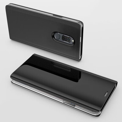 

MOONCASE Huawei Glory 9N 9i bracket plated mirror holster - black