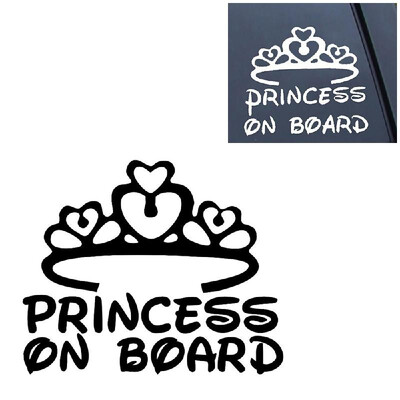 

Princess on Board Car Body Styling Sticker Removable Waterproof Car Body Decal