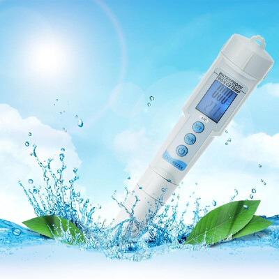 

Mini Professional 3 in 1 Pen Type Water Quality Tester Multi-parameter Waterproof Water Quality Monitor EC & TDS Meter Acidometer