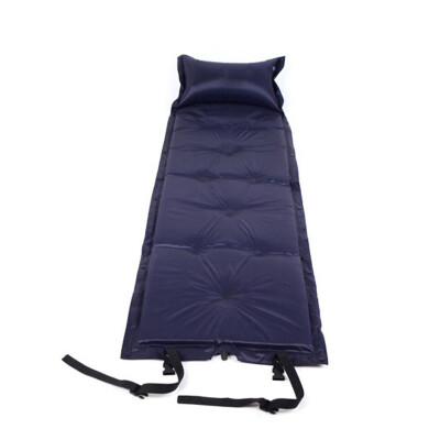 

Sleeping Bag Mat Single Inflatable Portable Air Pad with Pillow Self-Inflating Widened Thickened Outdoor Camping Tent