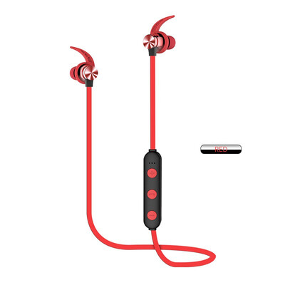 

Bluetooth Sport Earphone Wireless Stereo Earbuds Magnetic Earpieces With Mic Support TF Card